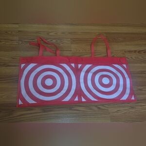 Reusable Grocery Bag Red/White Target New York Packaging - Two Bags